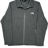 The North Face Fleece - Large Grey Polyester