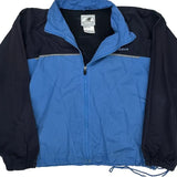 New Balance Windbreaker - Large Blue Nylon