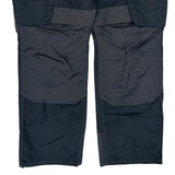 Carhartt Double Knee Cargo Pants - 36W 28L Black Cotton