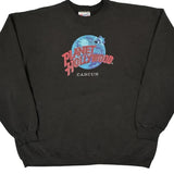 Made In USA Hanes Cancun Sweatshirt - XL Black Cotton Blend