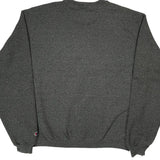 Champion College Sweatshirt - Large Grey Cotton Blend