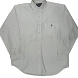 Big Shirt Ralph Lauren Shirt - Medium White Cotton