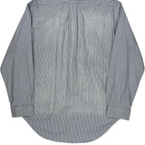 Ralph Lauren Striped Shirt - Large Blue Cotton