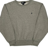 Polo By Ralph Lauren Sweatshirt - Medium Gray Cotton Blend