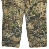 Unbranded Camo Cargo Trousers - 36W 31L Green Cotton Blend