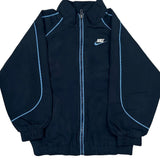 Age 7 Nike Track Jacket - Small Navy Polyester