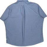 Polo By Ralph Lauren Striped Short Sleeve Shirt - 2XL Blue Cotton