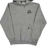 Built To Serve And Protect Hardworking People Carhartt Hoodie - Medium Grey Cotton