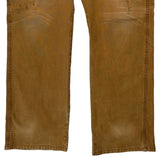 Dickies Carpenter Trousers - 36W 32L Brown Cotton