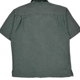 Tommy Bahama Hawaiian Shirt - Medium Gray Silk