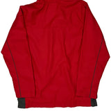 Nike Windbreaker - Large Red Polyester