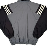 Adidas Track Jacket - Small Grey Polyester
