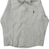 Age 4 Polo By Ralph Lauren Shirt - Small White Cotton