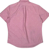 Ralph Lauren Short Sleeve Shirt - Large Pink Cotton