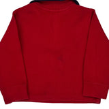 Age 2 Polo By Ralph Lauren 1/4 Zip - 2XS Red Cotton