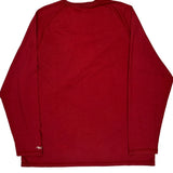 Carhartt Long Sleeve T-Shirt - XL Red Cotton