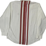 Tommy Hilfiger Striped Shirt - Medium Red Cotton