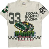 Skoal Bandit Racing Delta Nascar T-Shirt - Medium White Cotton