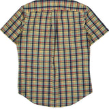Ralph Lauren Checked Short Sleeve Shirt - Small Multicoloured Cotton