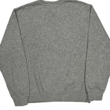 Nike College Sweatshirt - Small Gray Cotton
