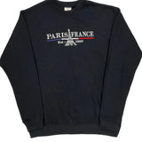Af Sweatshirt - Large Black Cotton