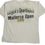 Mallorca Open 1991 Lemon Single Stitch T-Shirt - XL White Cotton