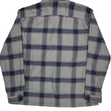 Patagonia Checked Flannel Shirt - XL Blue Cotton