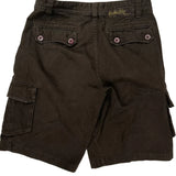 Unbranded Cargo Shorts - 32W 11L Brown Cotton