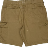 Red Head Cargo Shorts - 38W 9L Khaki Cotton