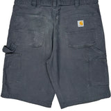 Carhartt Carpenter Shorts - 36W 11L Gray Cotton