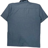 Dickies Short Sleeve Shirt - Medium Blue Cotton Blend