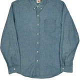 Levis Denim Shirt - XL Blue Cotton