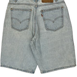 Levis Denim Shorts - 30W 10L Light Wash Cotton