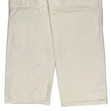 Dickies Carpenter Trousers - 30W 30L White Cotton