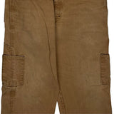Unbranded Double Knee Carpenter Trousers - 34W 30L Brown Cotton