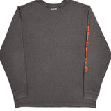 Carhartt Tall Long Sleeve T-Shirt - XL Grey Cotton