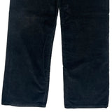 Levis Cord Trousers - 35″ Waist Black Corduroy