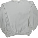 American Flag Disney Cartoon Sweatshirt - XL White Cotton