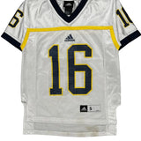 Age 8 Adidas Football Football Jersey - Small Blue Polyester