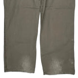 Carhartt Carpenter Trousers - 38W 30L Grey Cotton