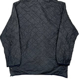 Barbour Quilted Jacket - Large Gray Polyester