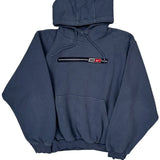 Nike Hoodie - Small Blue Cotton