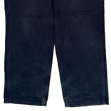 Carhartt Carpenter Trousers - 34W 30L Black Cotton