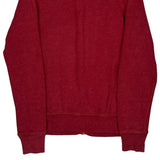 Ralph Lauren Spellout Hoodie - XS Red Cotton Blend
