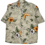 Caribbean Joe Floral Hawaiian Shirt - 2XL Multicoloured Viscose