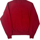 Reverse Weave Champion Sweatshirt - Medium Red Cotton Blend