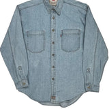 Levis Denim Shirt - Medium Light Wash Cotton