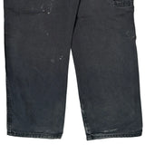 Dickies Carpenter Trousers - 33W 30L Black Cotton