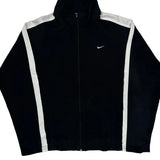 Nike Track Jacket - Small White Polyester