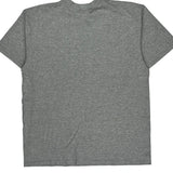 Nike T-Shirt - Large Gray Cotton